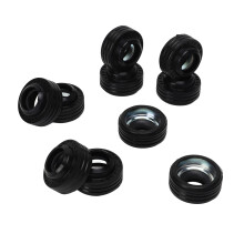 10 Pack Rubber Oil Seals for AC Compressor Shaft Seal Kit 10S Aircon Units