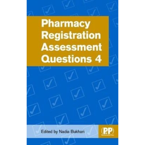 Pharmacy Registration Assessment Questions 4 Paperback Book