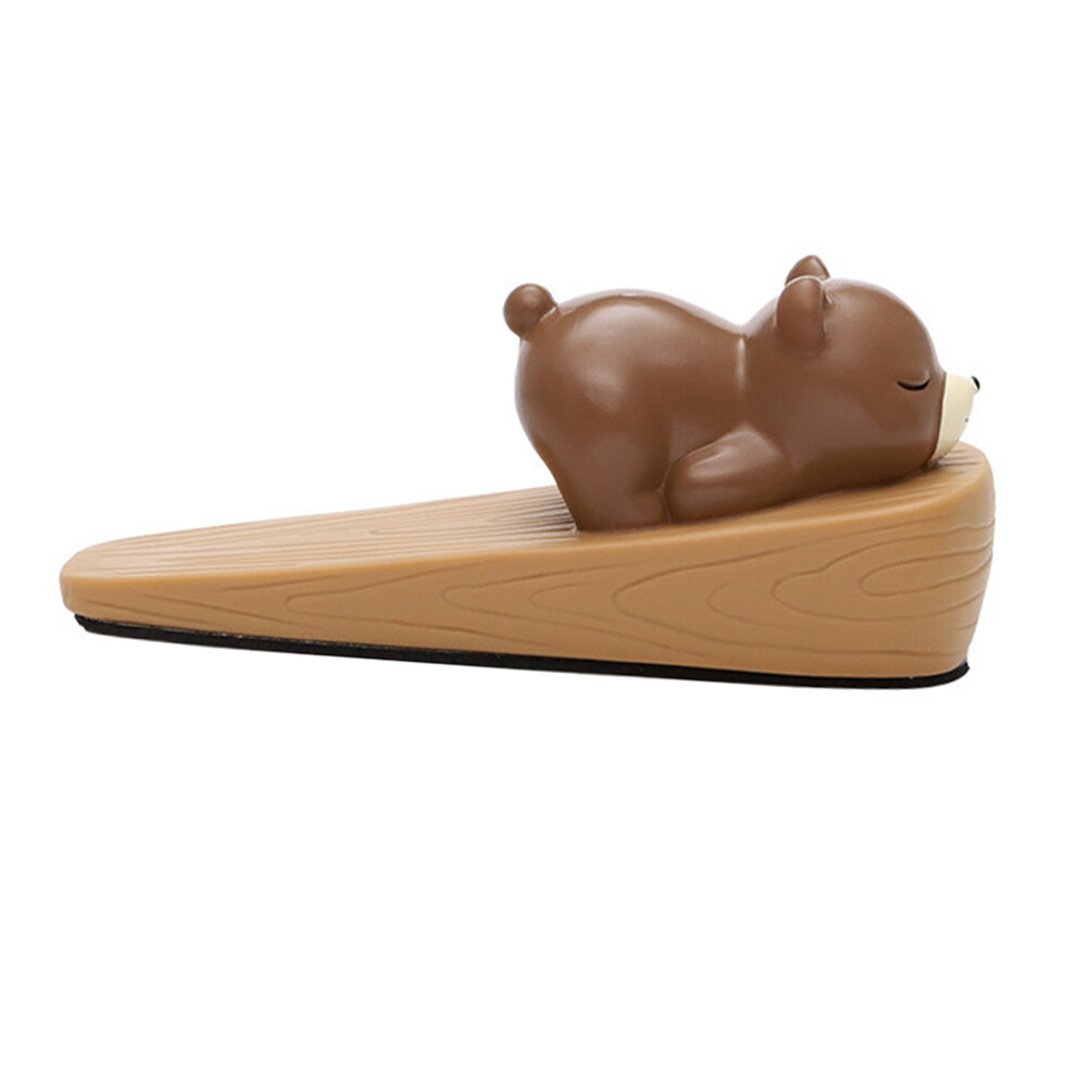Cute Little Bear Pvc Door Stopper Windproof Slipping Prevention 100G 4691356225955