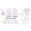 Transparent Wax Brush & Disposable Covers: Complete Spa Set 1