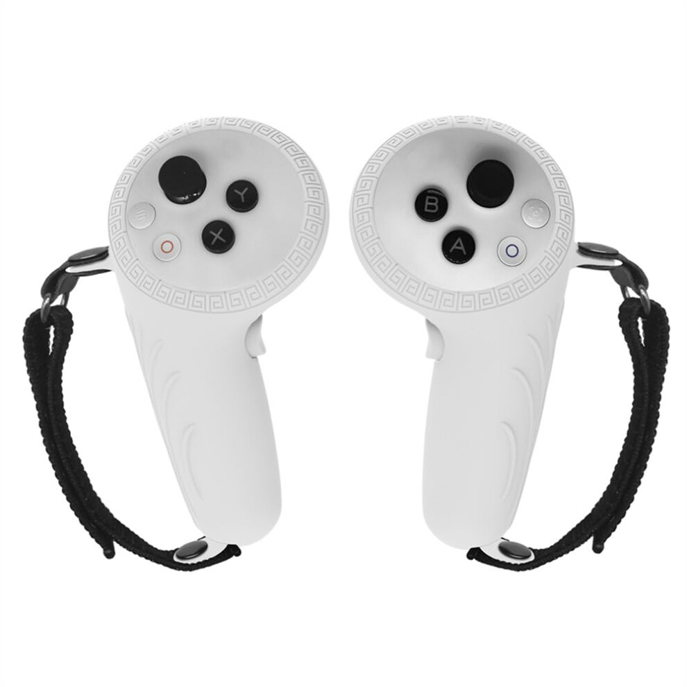 Grip Vr Touch Controller Grip Cover Silicone Protective Cover For Pico4 Ultra Controller Handles White 9393856660810