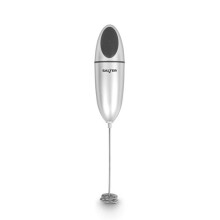 Salter Handheld Milk Frother Battery Operated Electric Whisk Double Coil