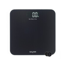 Salter Digital Bathroom Scale – 180kg28st 3lb LCD Display StepOn Black