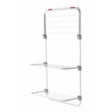 Kleeneze Overdoor Clothes Airer 3 Tier Hanging Laundry Drying Rack Space Saving