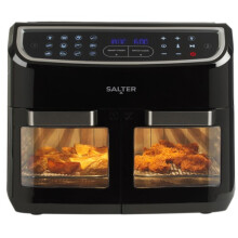 Salter Air Fryer Dual View Oven XL MultiCooker 12 L Capacity Easy Clean 2600 W