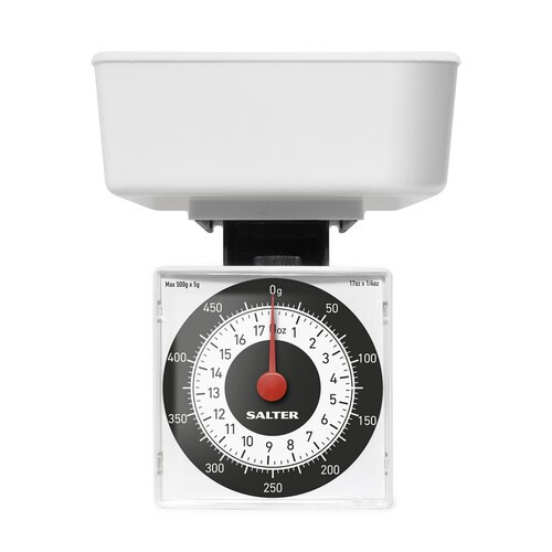 Salter Salter Mechanical Kitchen Scale Compact Travel Portion Control No Battery Needed