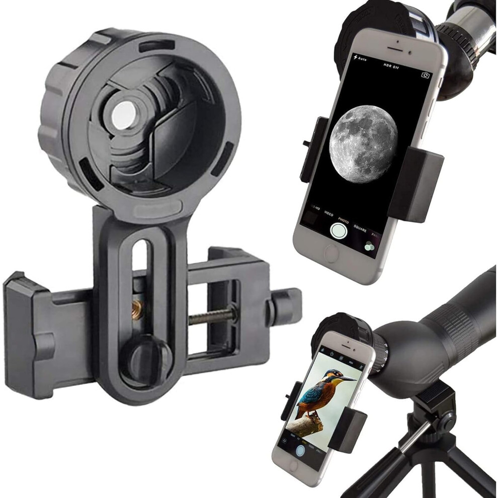 Phone Adapter Pro For Binoculars. Monoculars, Spotting Scopes, Astronomical Telescopes And Microscopes. Use It With Any Smartphone - Ideal For Captur 31831444
