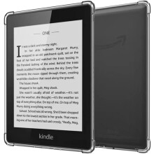 Clear Case for 6" Kindle Paperwhite (10th Generation, 2018), Lightweight Scratchproof Slim Soft TPU Silicone Case Protective Back Cover for Kindle Pa