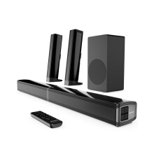 Oakcastle SB80 Xtra 200W 2.1 Channel Sound Bar for TV with External Subwoofer | Bluetooth 5.3 Soundbar with HDMI ARC, Optical, AUX & USB Playback | H
