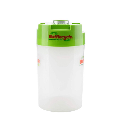 Batrecycle - Battery recycling bin with built in tester. 2