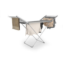 Beldray Heated Clothes Airer Drying Rack Collapsible Heated Bars Aluminium 230W
