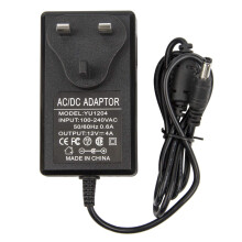 12V 4A Power Supply Adapter - COLM AC 100-240V 50-60HZ DC 12V 4Amps 48W UK Converter Adapter Driver Transformer Wall Charger 12V/4A for CCTV Security