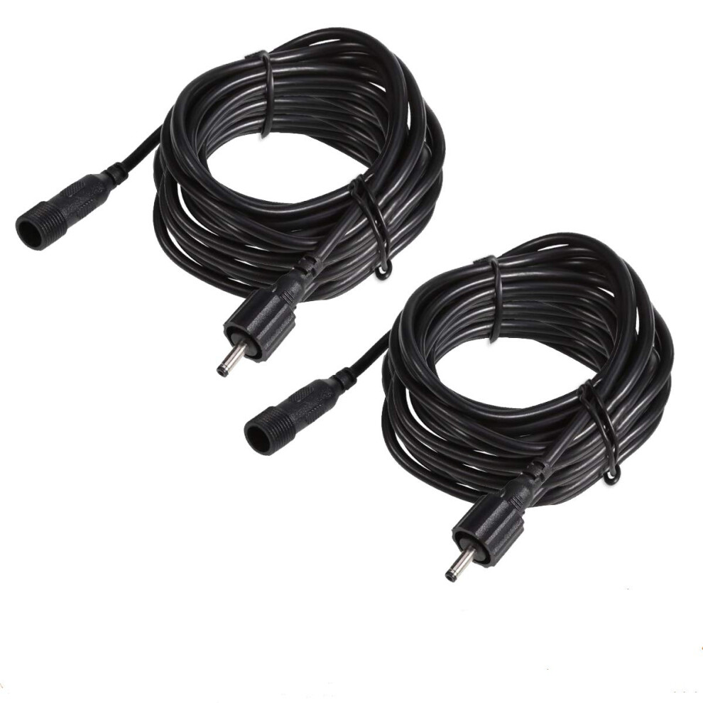 Photos - Electrical Wire & Cable ECOWHO Extension Cable, 2 Pack Extension Lead Waterproof Cord Anti-Corrosion Wiring for Garden Lights Path Lighting LED Land