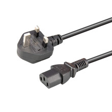 10A 250v Power Cable 3 Prong Power Cord, 1.5m Ps3 Pc Power Cable Monitor Power Cable Computer Power Cables, C13 Kettle Plug Power Lead Three Pin Lg T