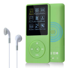 COVVY Slim Music Player 8 GB Portable Lossless Sound 70 Hours Screen MP3 Player Support up to 64 GB (Green)