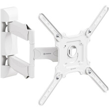 ONKRON Full Motion TV Wall Bracket for 32-65 Inch Screen, Television Wall Mount Weight up to 35 kg, Universal TV Bracket Tilt and Swivel VESA 100x100
