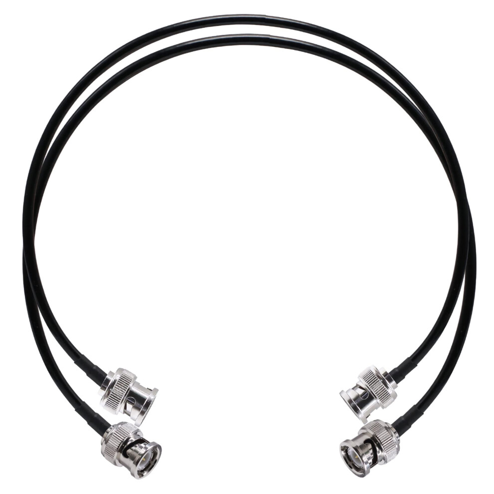 Bnc Male To Bnc Male Jumper Cable Rg58 Tuolnk Low Loss 50 Ohm Cb Radio Coax Cable 20Inch (50Cm) Bnc Wifi Antenna Extension Cable For Ham Radio Antenn 83623547