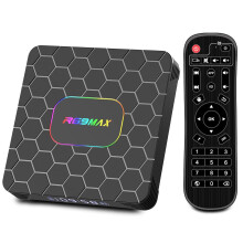 Android 14.0 tv box,R69MAX Smart tv box with 4GB RAM 32GB ROM RK3528 Quad Core ARM Cortex A53 Mali-450 GPU Support 8K 3D 1080P 2.4/5.0GHz WIFI BT5.0