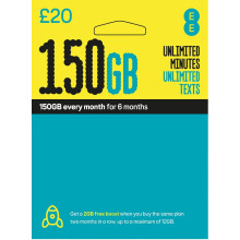 EE 50GB Pay As You Go SIM Card