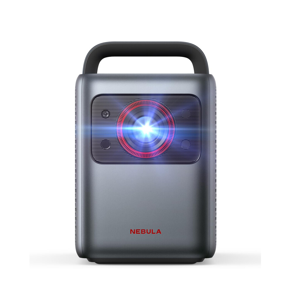 Nebula Anker Cosmos Laser 4K Projector, Portable Projector With 2200 Ansi Lumens, Android Tv 10.0, Autofocus, Auto Keystone Correction, Screen Fit, H