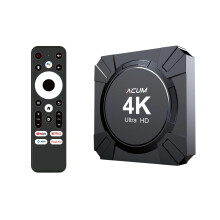 Android 14 TV Box, 2025 Android 14.0 ATV Smart TV Box, Allwinner H313 2G RAM 16G ROM Quad Core 4K Set Top Boxes, 2.4G& 5G WIFI With Voice Remote Comt