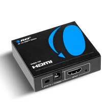 OREI UltraHD 4K @ 60 Hz 1 X 2 HDMI Splitter 1 in 2 Out 2 Port 2: 8-Bit - HDMI 2.0, HDCP 2.0, 18 Gbps, EDID, Duplicate/Mirror 4K Screens - UHDS-102