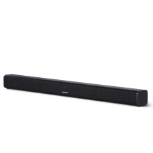 Sharp HT-SB110 2.0 Soundbar, 90W Slim Wireless Bluetooth Soundbar for TV and Device Streaming with HDMI ARC/CEC, Digital Optical-In, Aux and Remote C