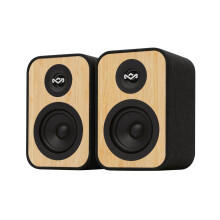 House of Marley Uplift Bookshelf Speakers - Bluetooth Speakers with AUX Input & RCA Cable, Smartphone, Turntable Compatible - Hifi Active Bookshelf S