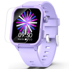 Kids Smart Watch for Boy Girl, Kids Watches with 19 Sport Modes, Heart Rate, Sleep Monitor, Pedometer, Alarm Clock, IP68 Waterproof Fitness Tracker,