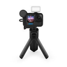 GoPro HERO12 Black Creator Edition - Includes HERO12 Black, Volta (Battery Grip, Tripod, Remote), Media Mod, Light Mod, Enduro Battery, and Carrying