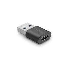 Hama USB-A to C Adapter, SuperSpeed Plus 10Gbps, 2-Port, Black