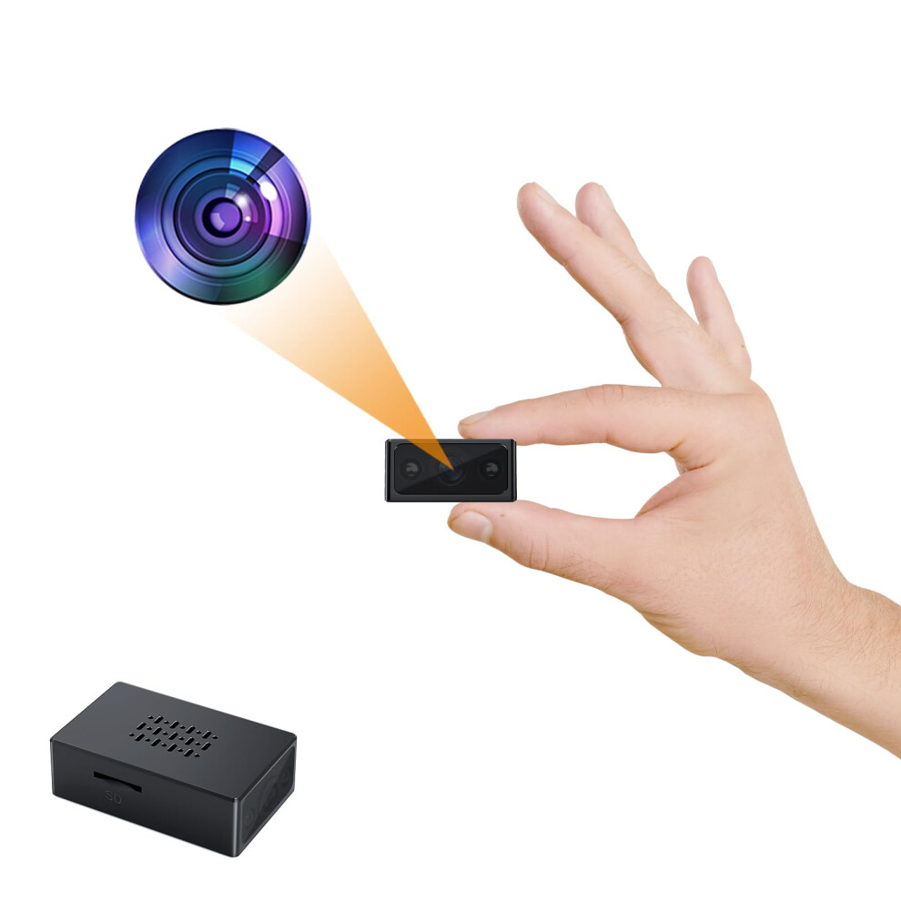 Gracemai Security Cameras, Spy Camera,Hidden Camera, Mini Cam, 1080P High-Definition Nanny Cameras, Surveillance Cameras, Small Secret Camera For Hom 64401492