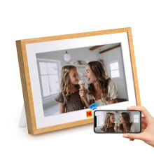 KODAK Digital Photo Frame 10 inch WiFi, Digital Picture Frame with Rechargeable Battery, HD IPS Touch Screen Smart Cloud Photo Frame with 32GB (10 In