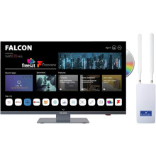 FALCON WebOS 24” SMART COMBO FHD Camping TV and Mobile Internet Combined Solution
