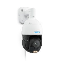 Reolink 4K PTZ PoE Home Security Camera Outdoor with Spotlights, Person/Vehicle/Pet Detection, 5X Optical Zoom, 360 Pan 90 Tilt Color Night Vision,