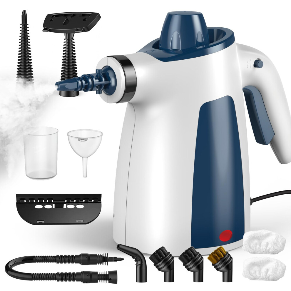 Hand Held Steam Cleaner, Portable Steam Cleaners, Steam Cleaner Handheld, Comes with 12-Piece Accessories for Multi-Surface Stain Removal, Perfect fo-image-OPC-PMGTBMB-NEW