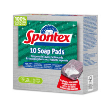 Spontex 10 Soap Scourer Pads