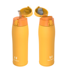 Super Sparrow Water Bottle Stainless Steel 18/8 - Travel Mug - 750ml - Insulated Metal Water Bottle - BPA Free - Leakproof Drinks Bottle