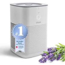 LEVOIT Air Purifier for Bedroom Home, Dual HEPA Filters with Aromatherapy Diffuser, Quiet Sleep Mode, Air Cleaner for Smoke, Allergies, Pet Dander, 1