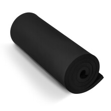 Black 12mm EVA Foam Sheets, MEARCOOH 39''x13.9'' Premium Cosplay Foam Sheets for Crafts, 1PCS High Density 86kg/m3 for Cosplay Costume, Crafts, DIY P