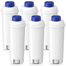 DLSC002 Water Filter for DeLonghi Coffee Machine, Water Filter Replacement Compatible with De'Longhi ECAM, Esam, ETAM, BCO, EC Series Coffee Machine