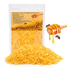 TRINIDa Beeswax Pellets 500g, Yellow Bees Wax for DIY Candles, Beeswax for Candle Making, Skin, Body, Face, and Hair Care, Lotions, DIY Creams, Lip B