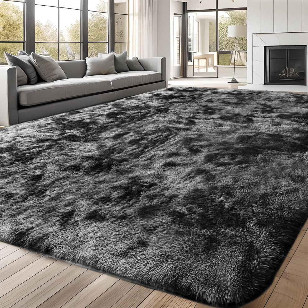 Rugs Living Room - 160X230cm Soft Fluffy Area Rugs For Bedroom - Washable Rug Antiskid Shaggy Rug Carpets - Suit For Bedroom Dorm Nursery Kids Room O Lnzhao