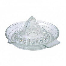 KitchenCraft Manual Citrus Juicer / Lemon Squeezer, Glass, 14.5 cm