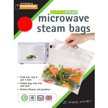 Toastabags Microwave steam (Pack of 100) Medium Bags, 21 x 16.5 x 1.75 cm