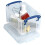 Really Useful Really Useful Box Plastic Storage 0.7 Litre Clear (Pack of 8) 1