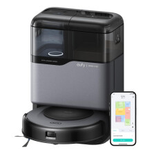 eufy Omni C20, Robot Vacuum Cleaner with Mop, All-in-One Station,7,000 Pa Powerful Suction, Ultra-Slim, Auto Emptying, Washing and Drying for Hands-F
