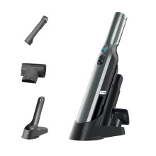 Shark WandVac 1.0 Cordless Handheld Vacuum Cleaner, Small & Lightweight, Powerful Suction Handheld Vacuum with Duster/Crevice and Multi-Surface Tools