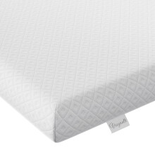 Vesgantti 4 Inch Memory Foam Mattress Topper King Size, Gel & Bamboo Charcoal Infused Bed Topper for Cooling Sleep & Pressure Relieving, with Washabl