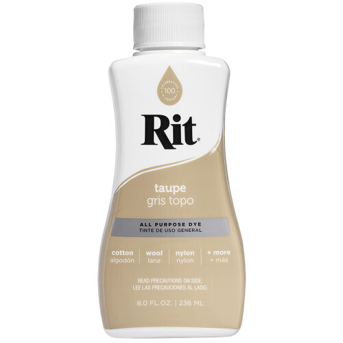 Rit Dye: Liquid, Taupe, 236ml